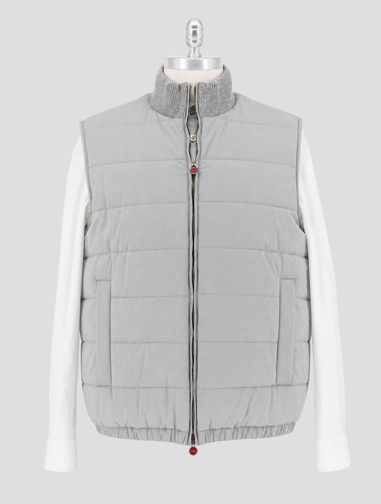 Kiton Gray Pa Pu Gilet