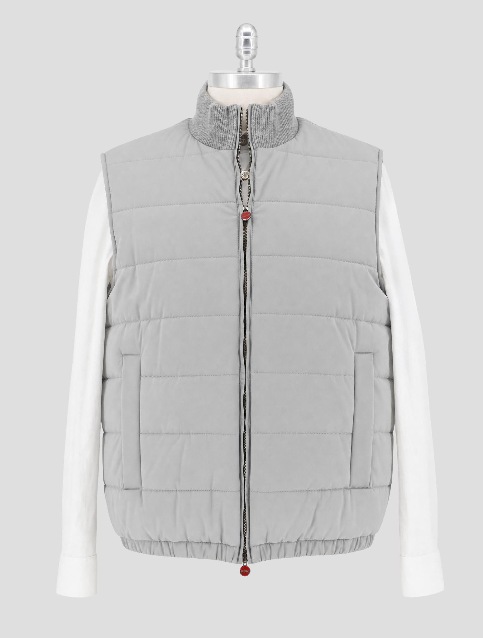 Kiton Gray Pa Pu Gilet