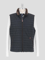 Kiton Blue Pa Gilet