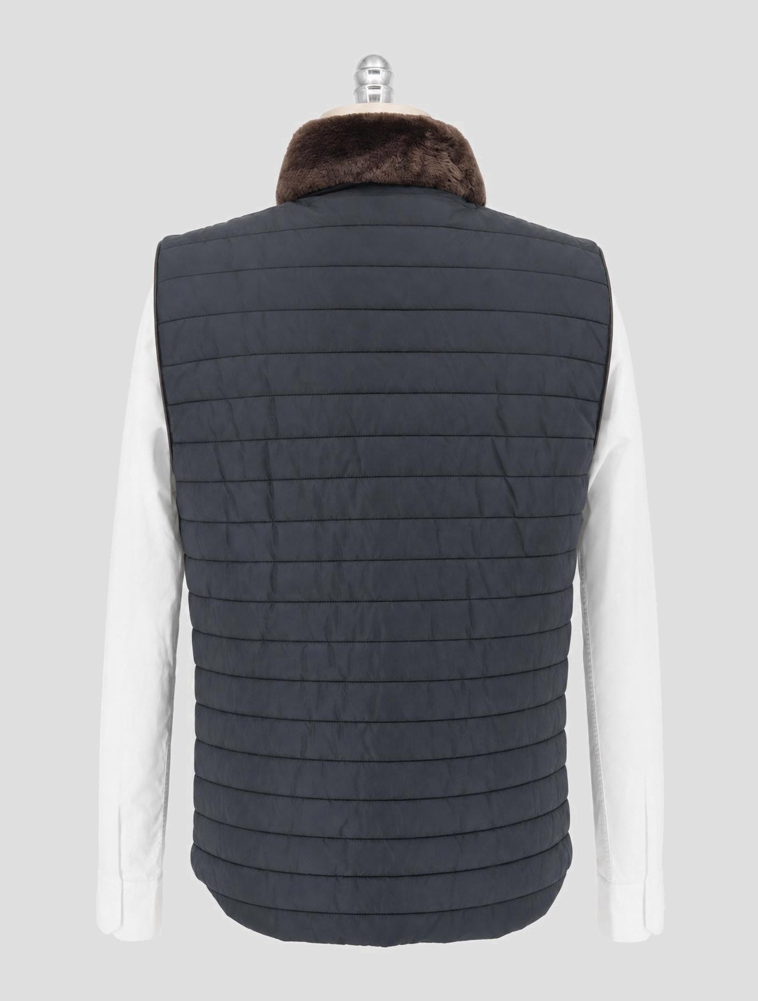 Kiton Blue Pa Gilet
