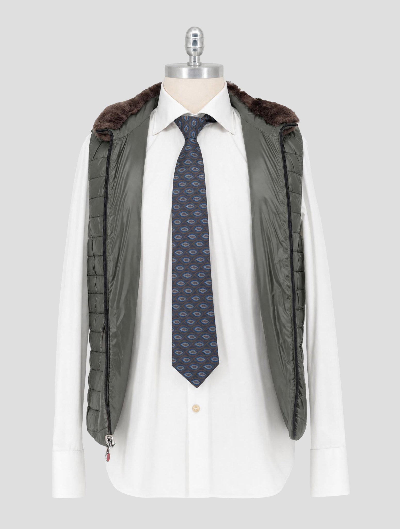 Kiton Green Pa Gilet