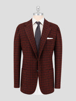 Kiton Brown Black Cashmere Blazer