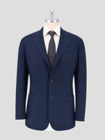 Kiton Blue Cashmere Blazer