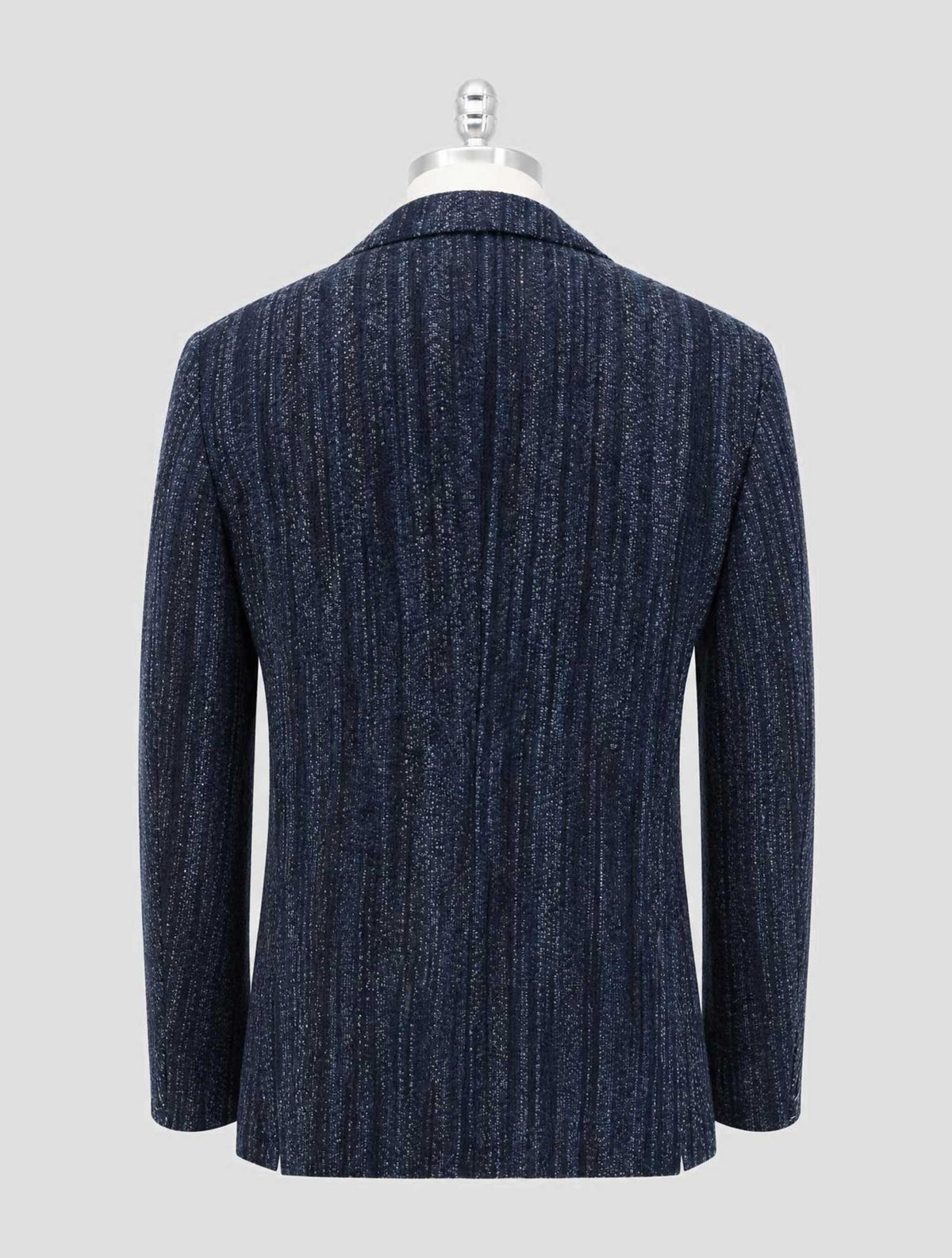 Kiton Blue Cashmere Silk Blazer