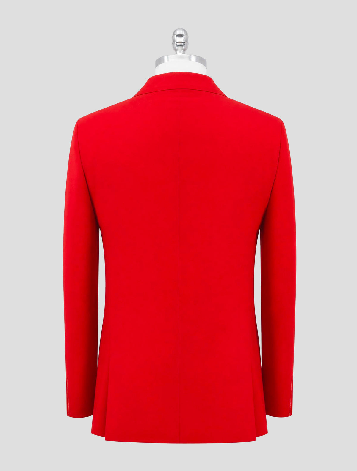 Kiton Red Cotton Blazer