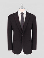 Kiton Brown Cashmere Silk Blazer