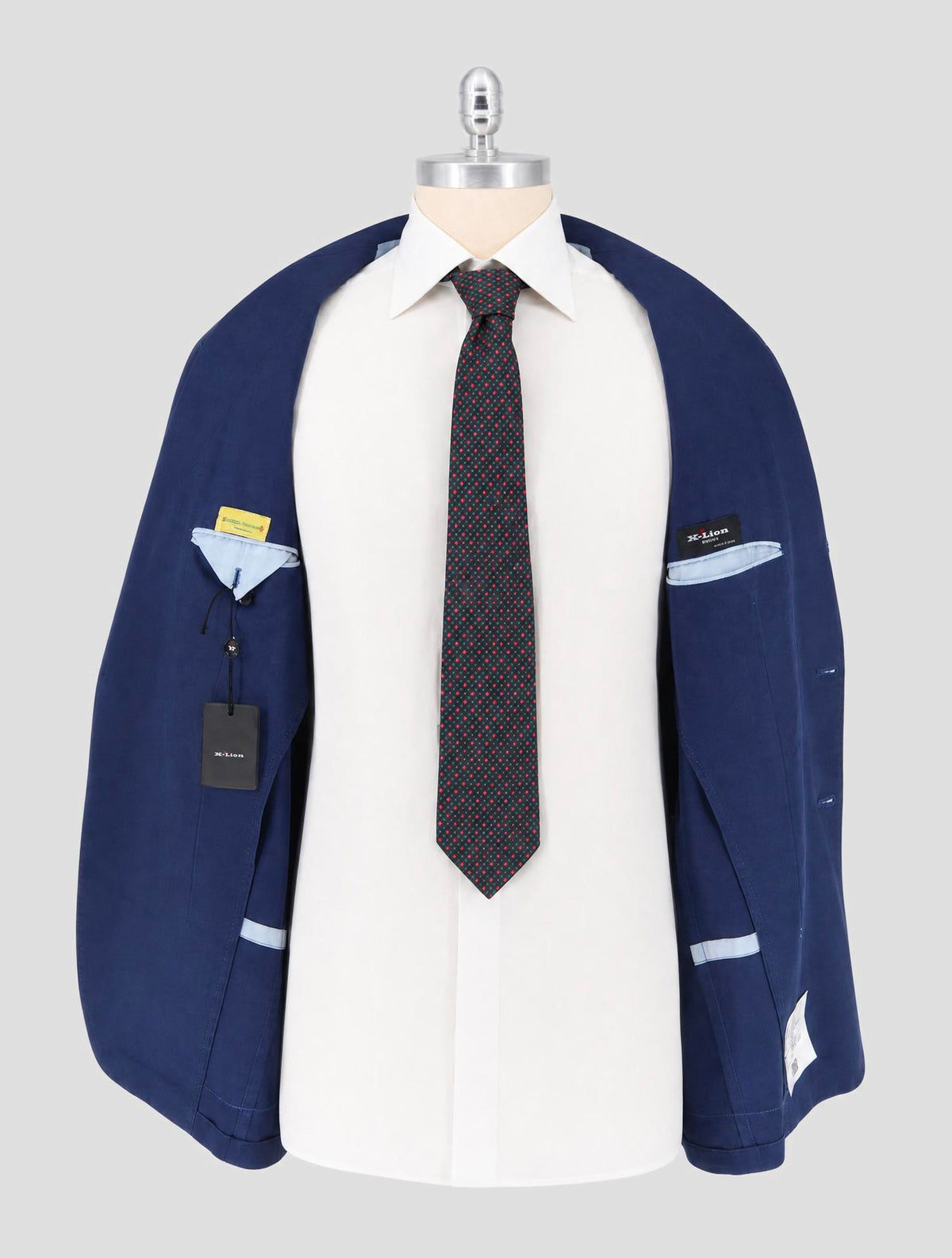 Kiton Blue Cashmere Blazer