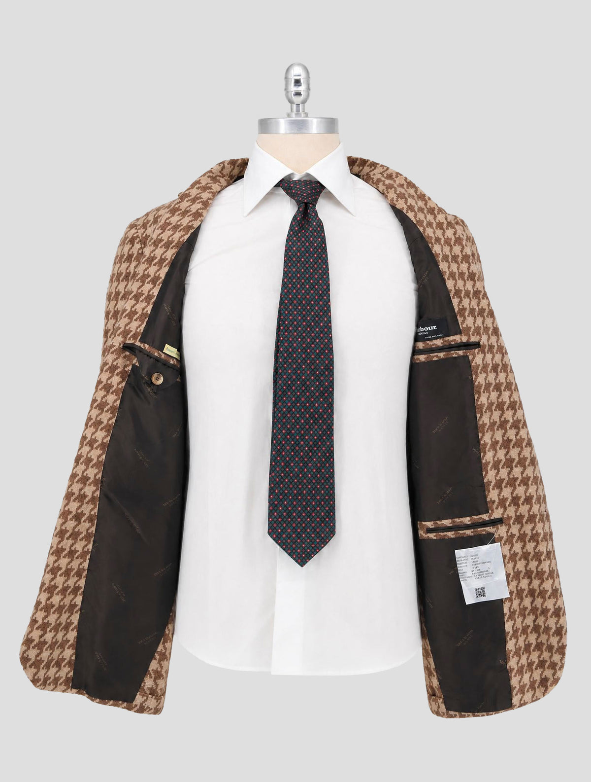 Kiton Beige Brown Cashmere Blazer