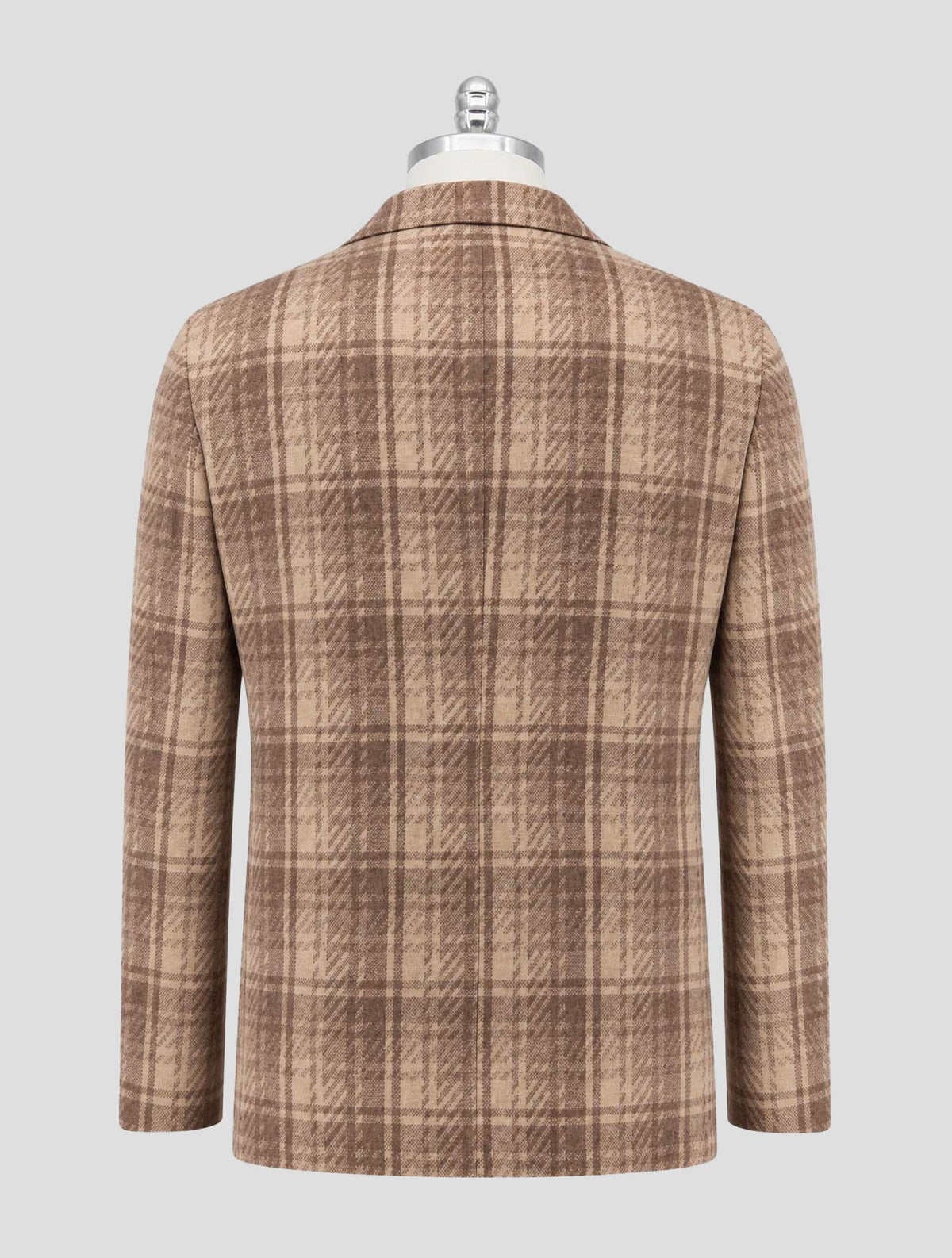 Kiton Brown Beige Cashmere Blazer