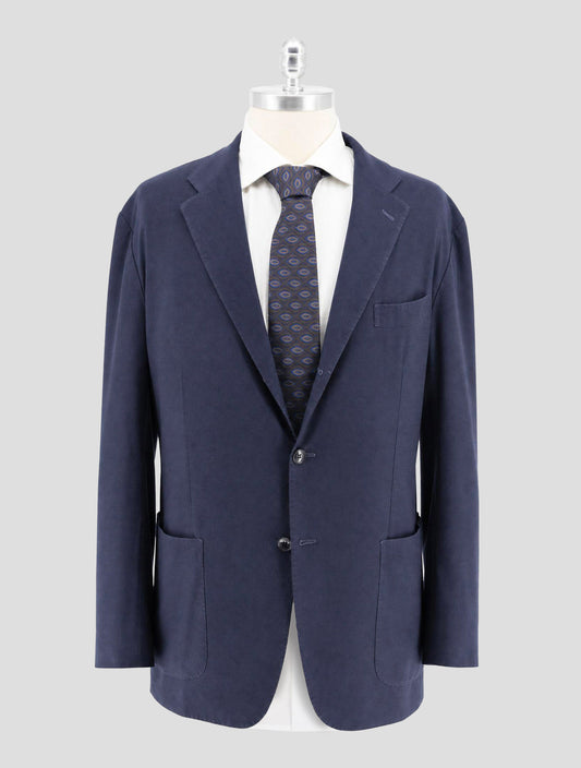 Kiton Blue Cashmere Blazer