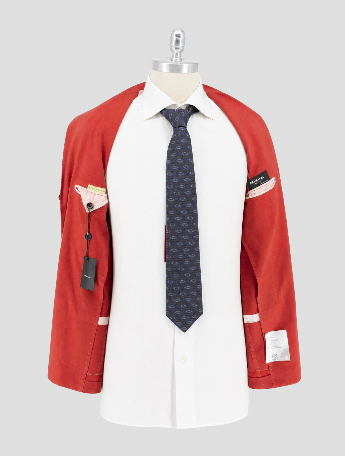 iton Red Cashmere Blazer