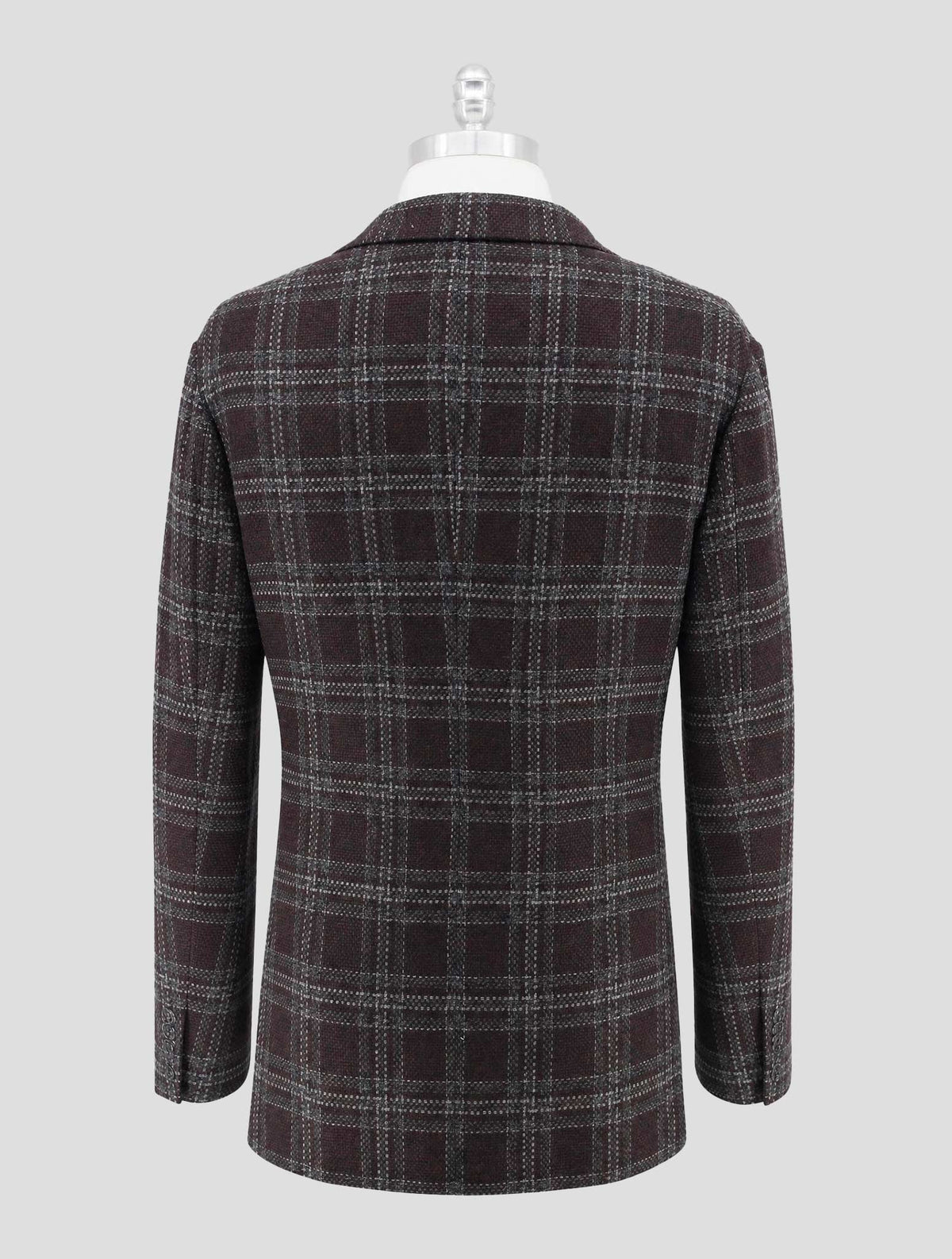 Kiton Brown Gray Cashmere Blazer
