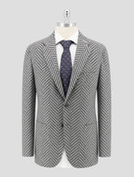 Kiton Gray Cashmere Blazer