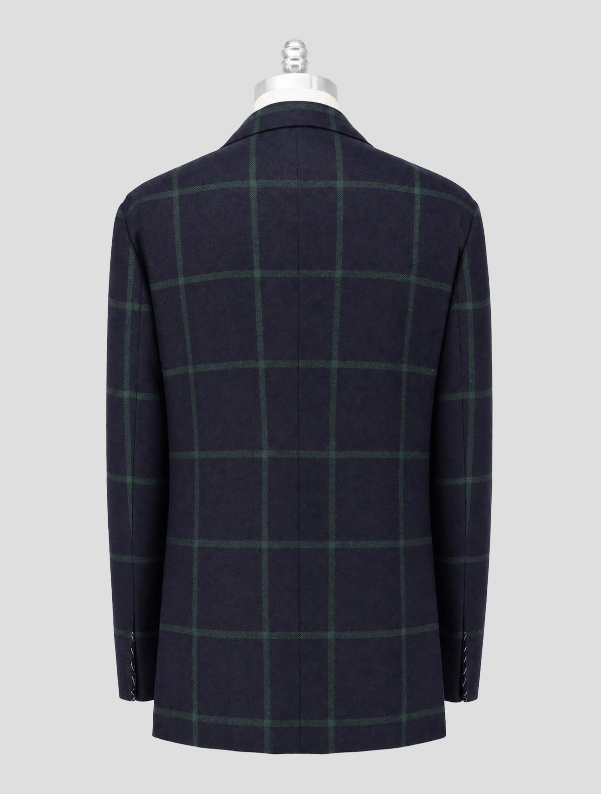 Kiton Blue Green Cashmere Blazer