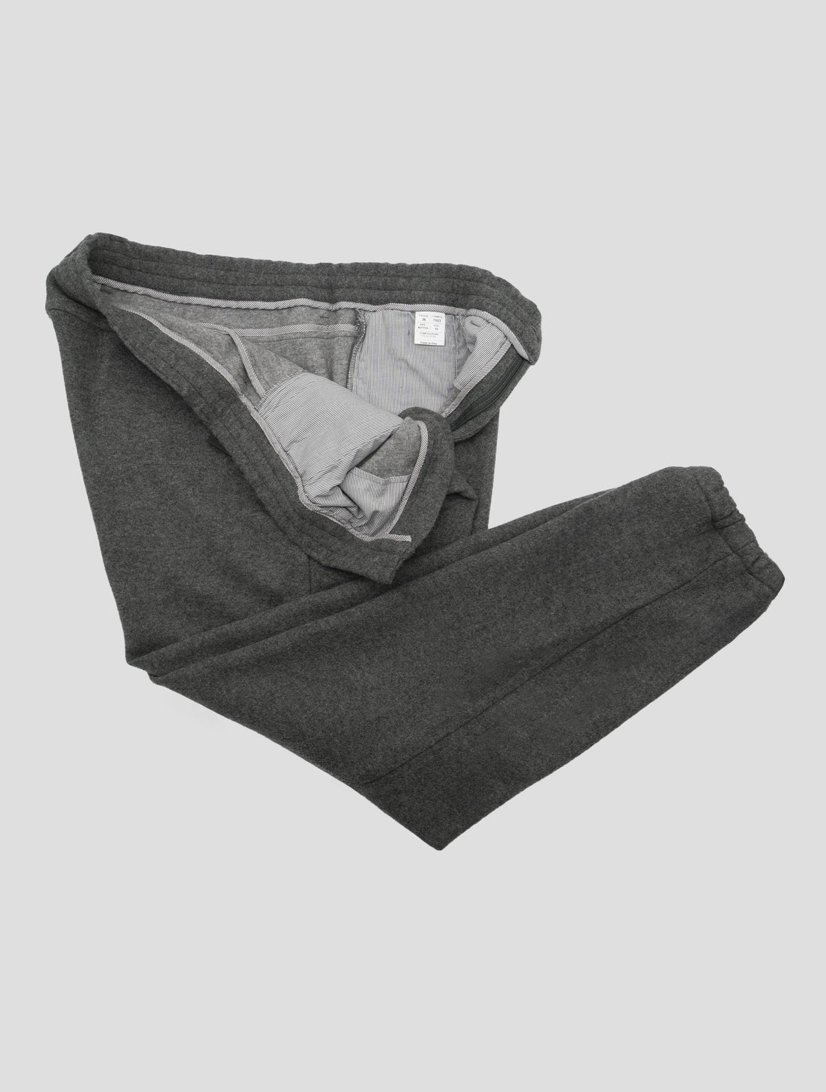 Kiton Dark Gray Cashmere Ea Pants