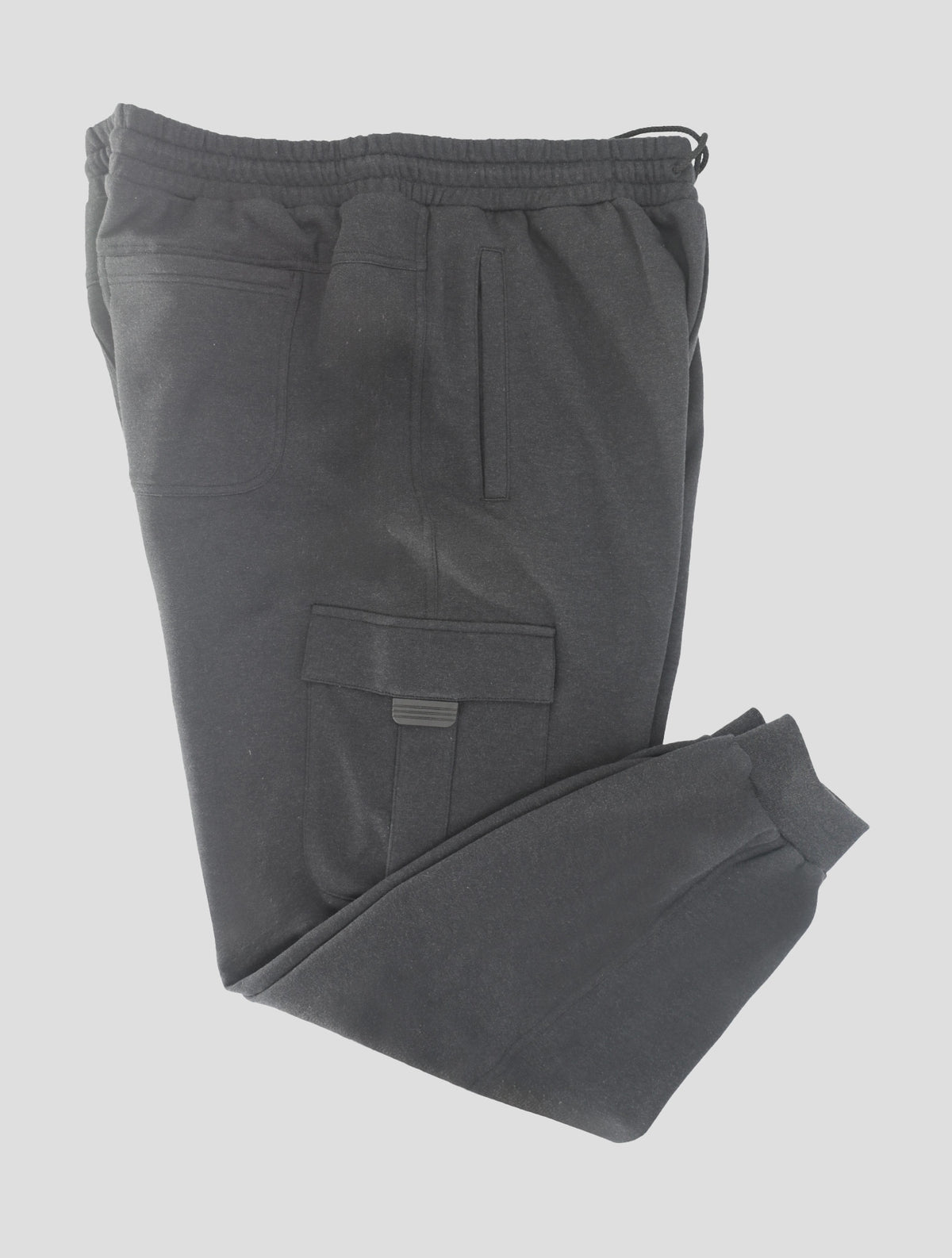 Kiton Gray Cotton Cashmere Cargo Jogging Pants