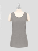 Kiton Gray Linen Shirt Women