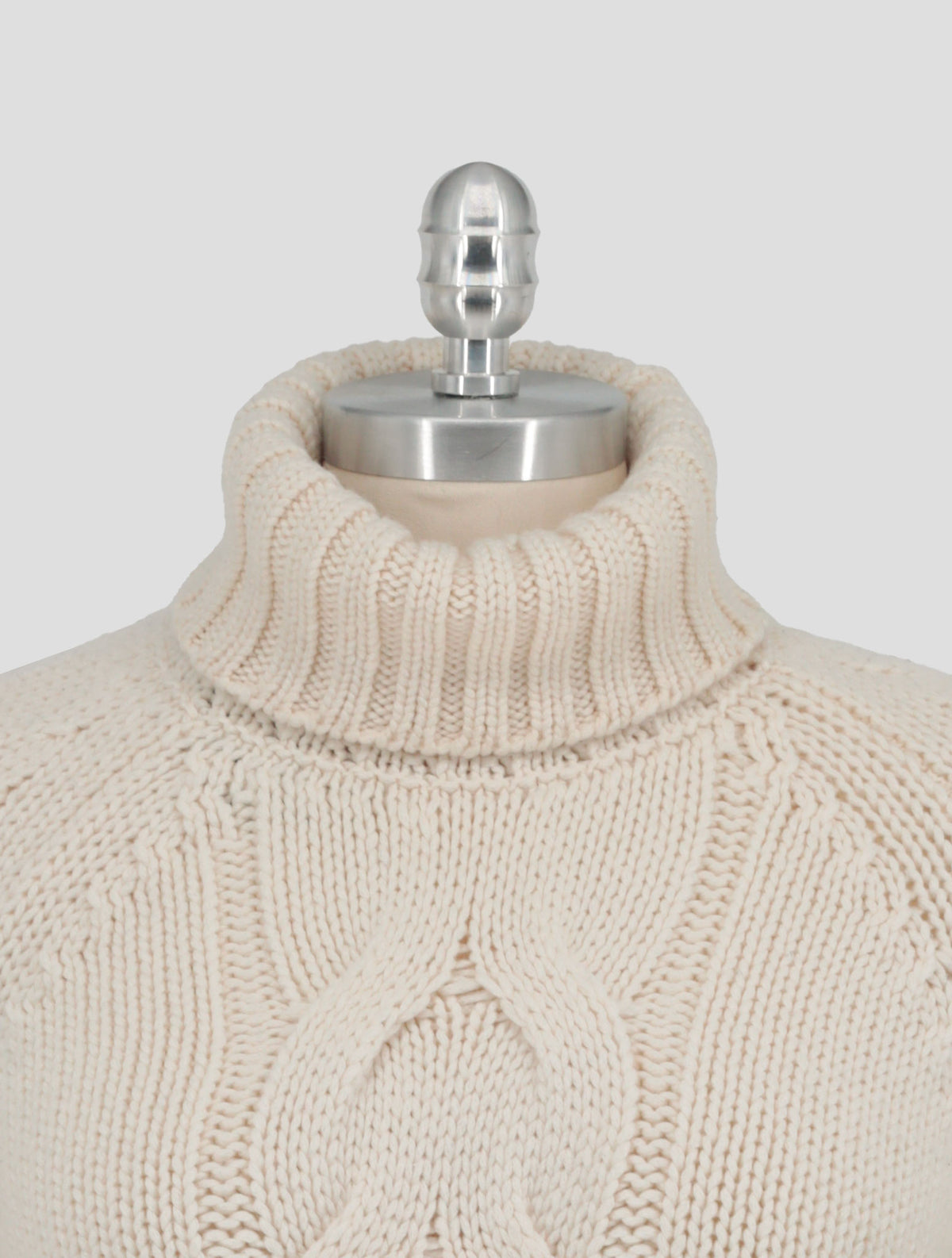 Kiton Gray Cashmere Sweater Women