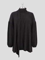 Kiton Blue Gray Silk Shirt Women