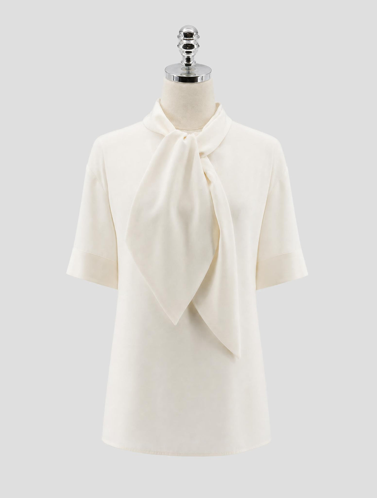 Kiton White Silk Shirt Women