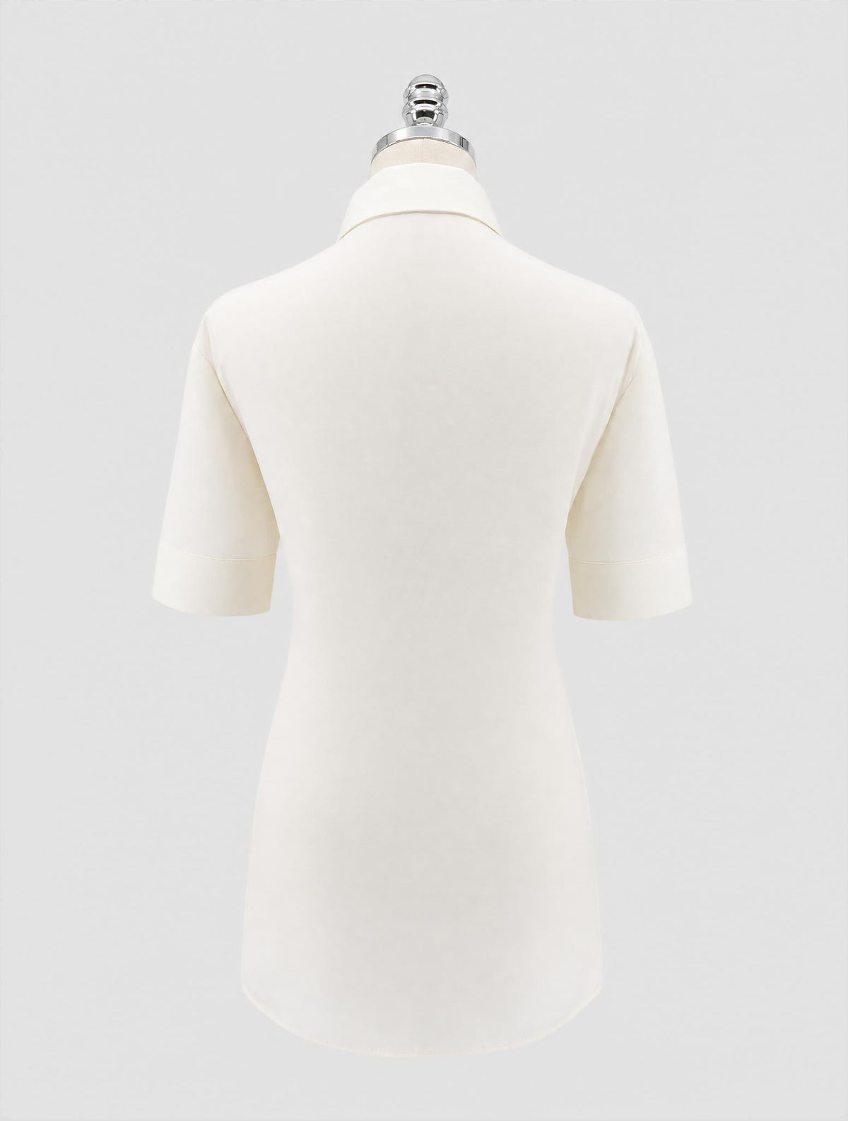 Kiton White Silk Shirt Women