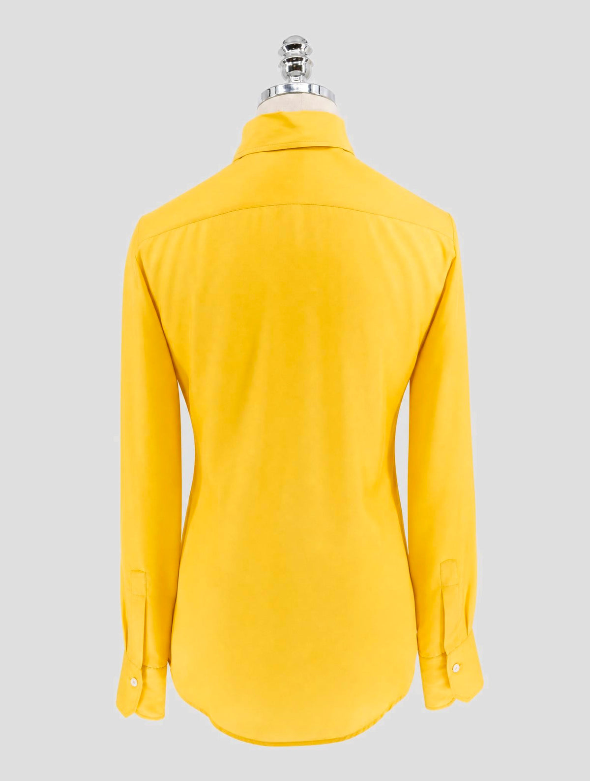 Kiton Yellow Silk Shirt Women