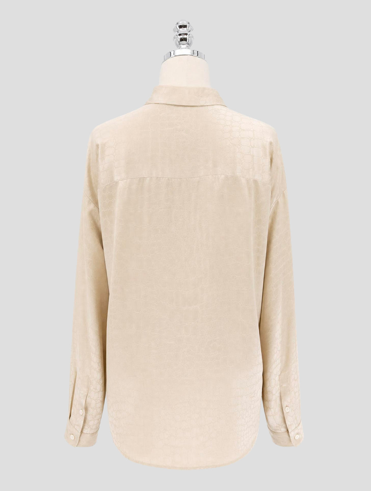 Kiton Beige Silk Shirt Woman