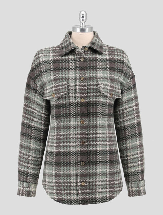 Kiton Black Pa Coat Women