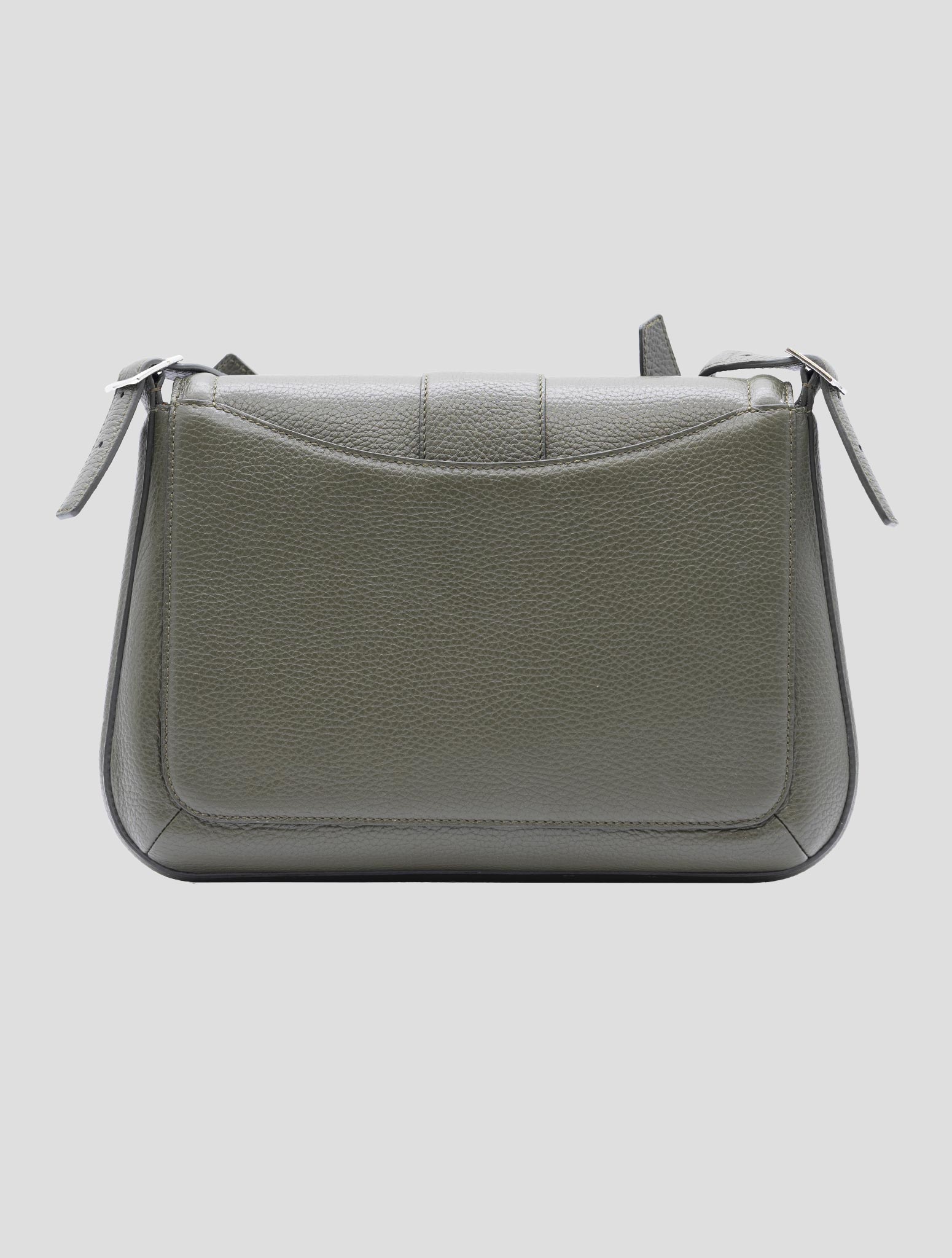 Kiton Green Leather Bag Women
