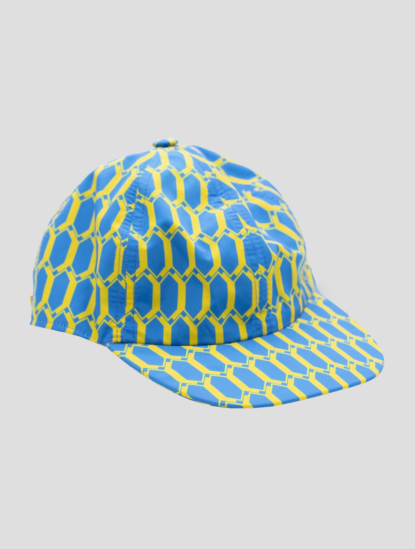 Kiton Yellow Light Blue Pl Hat