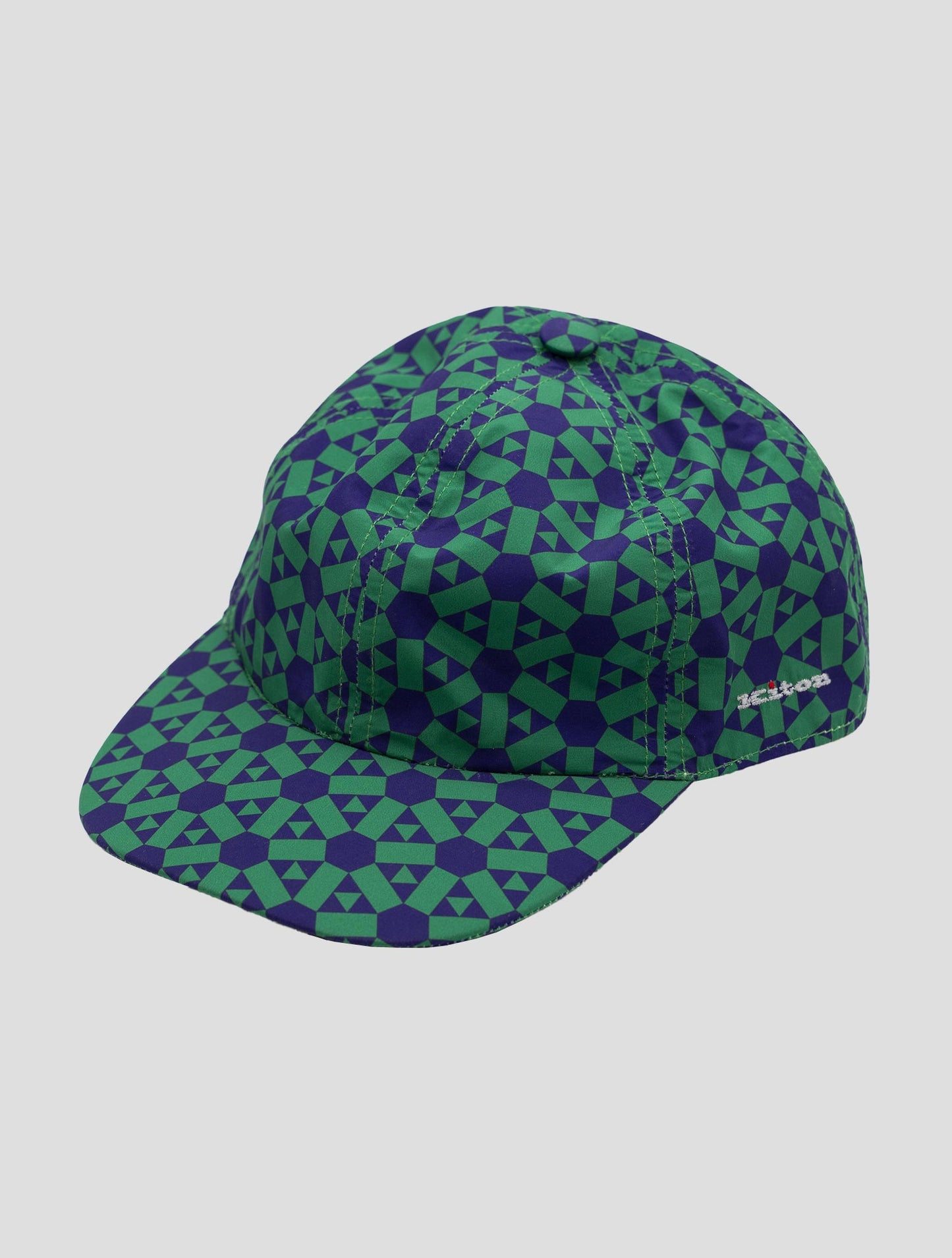 Kiton Blue Green Pl Hat