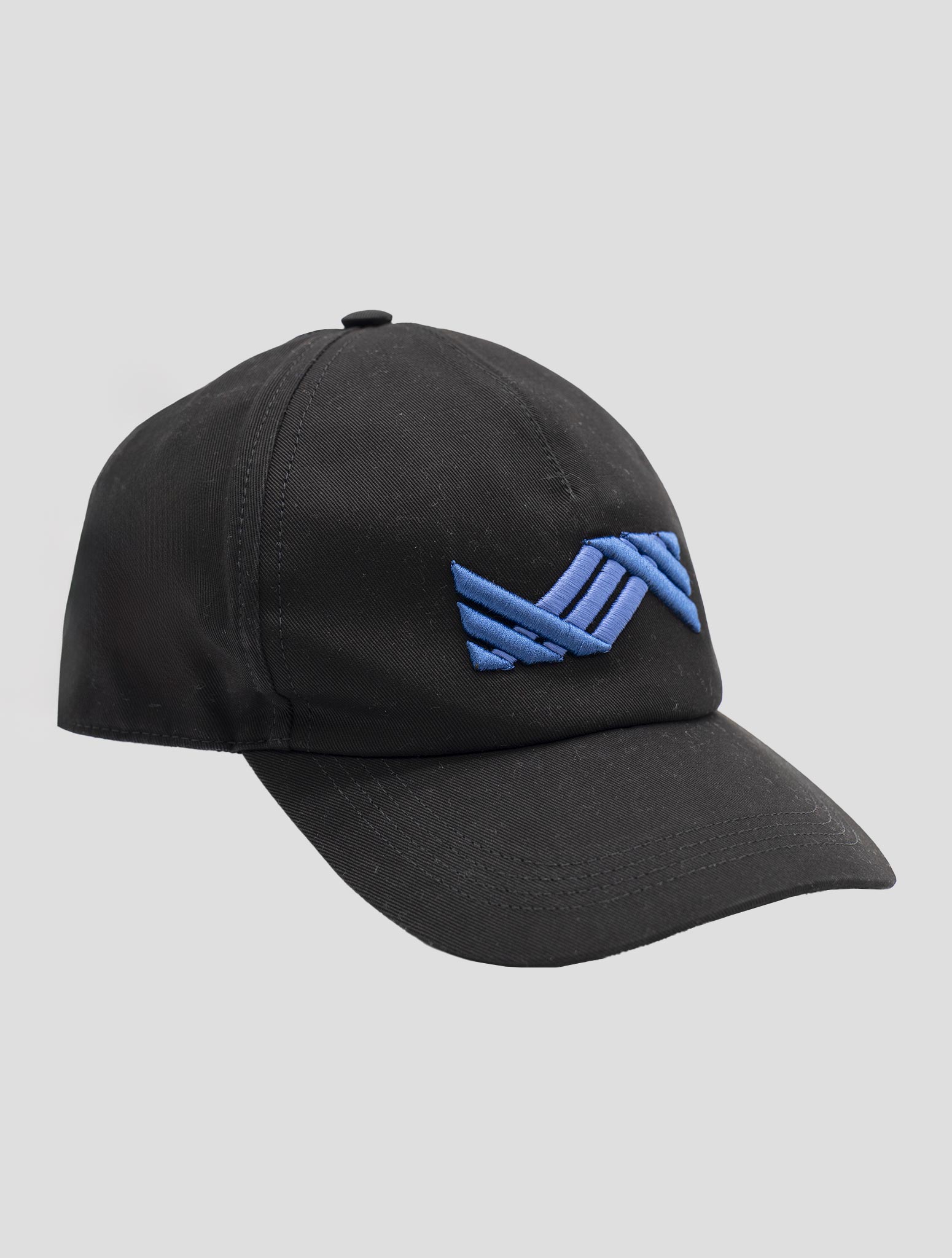 Kiton Black Cotton Hat