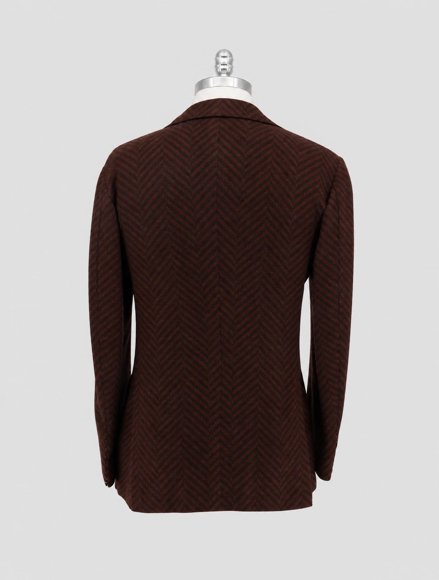 Kiton Brown Black Cashmere Blazer