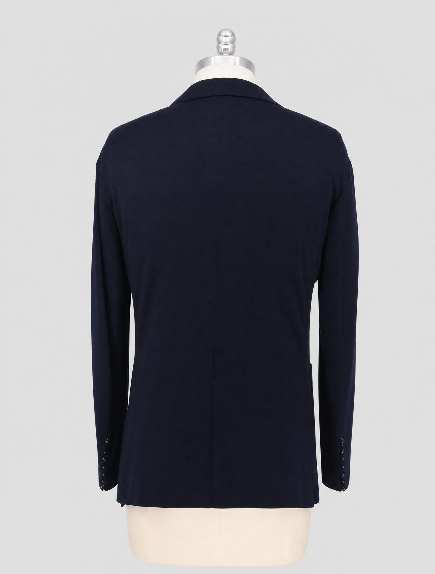 Kiton Blue Virgin Wool 12.9 Micron Blazer