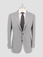 Kiton Gray Cashmere Blazer