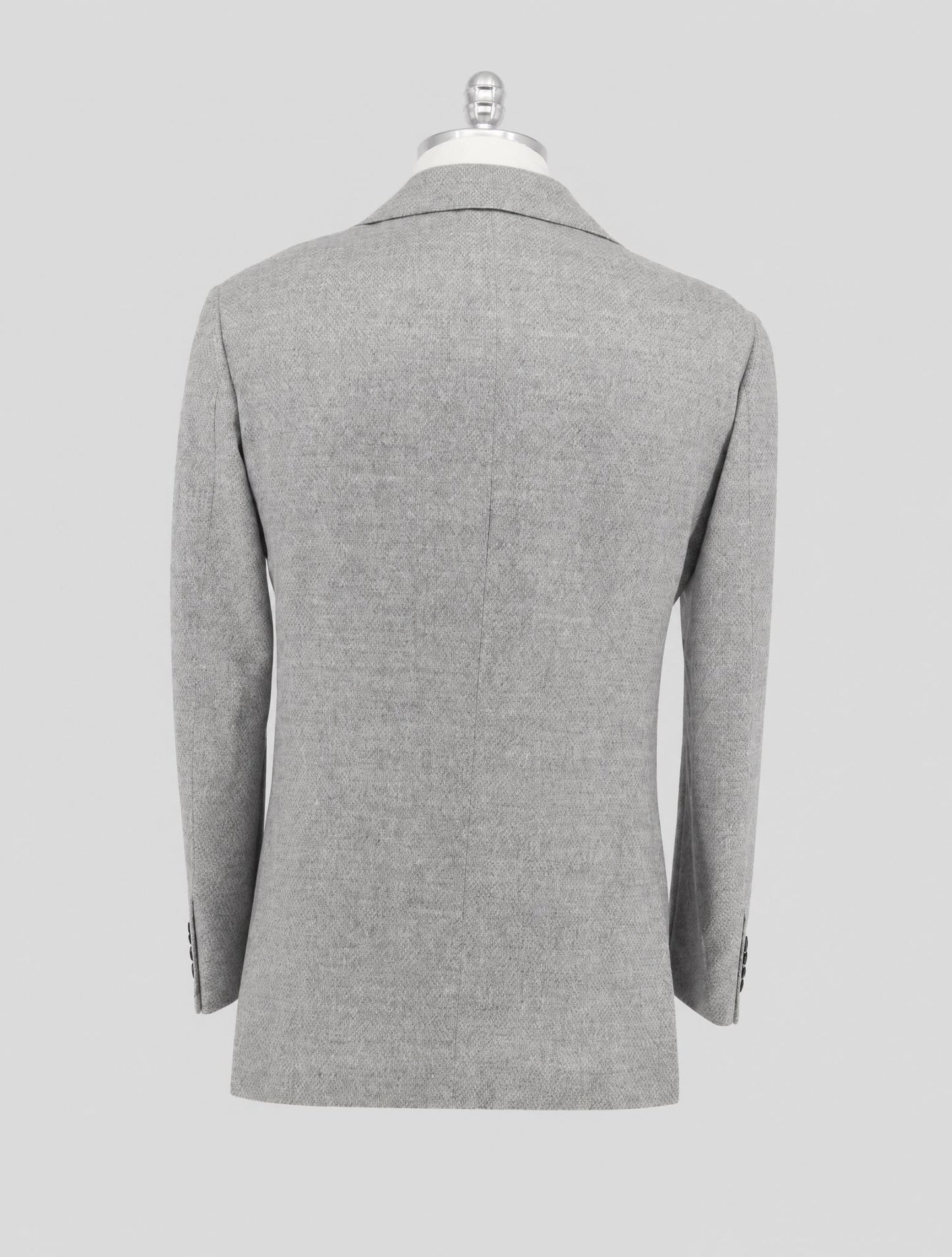 Kiton Gray Cashmere Blazer
