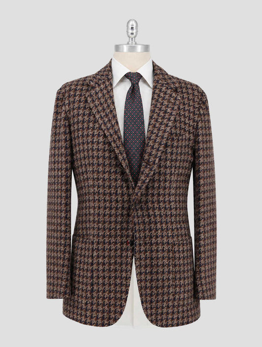 Kiton Multicolor Cashmere Blazer