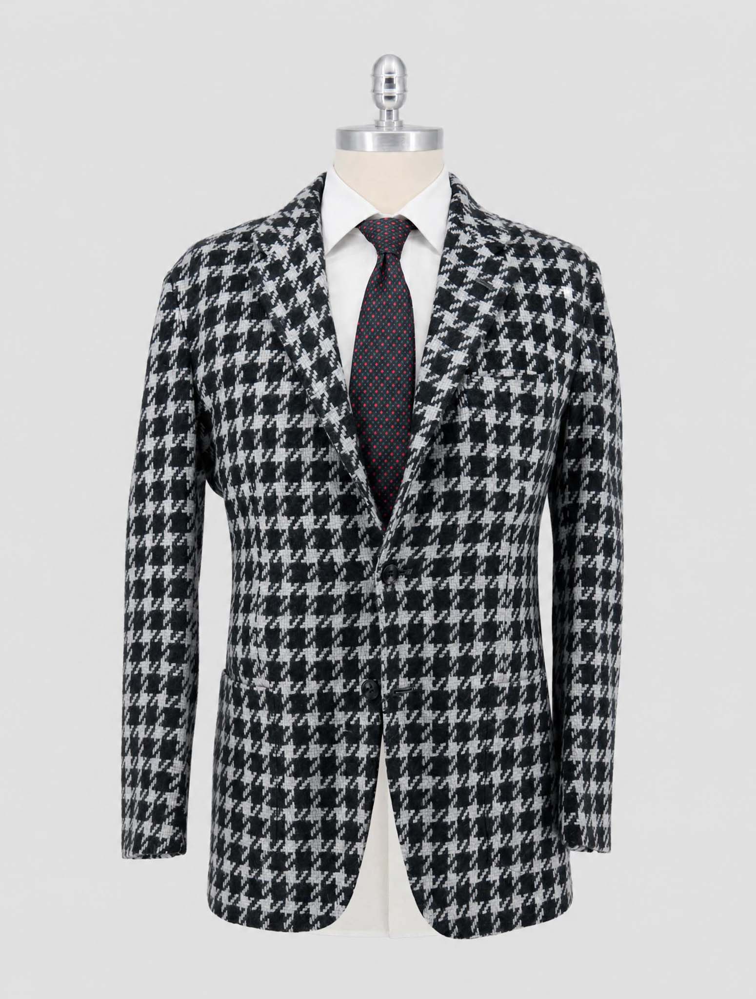 Kiton Gray Cashmere Blazer