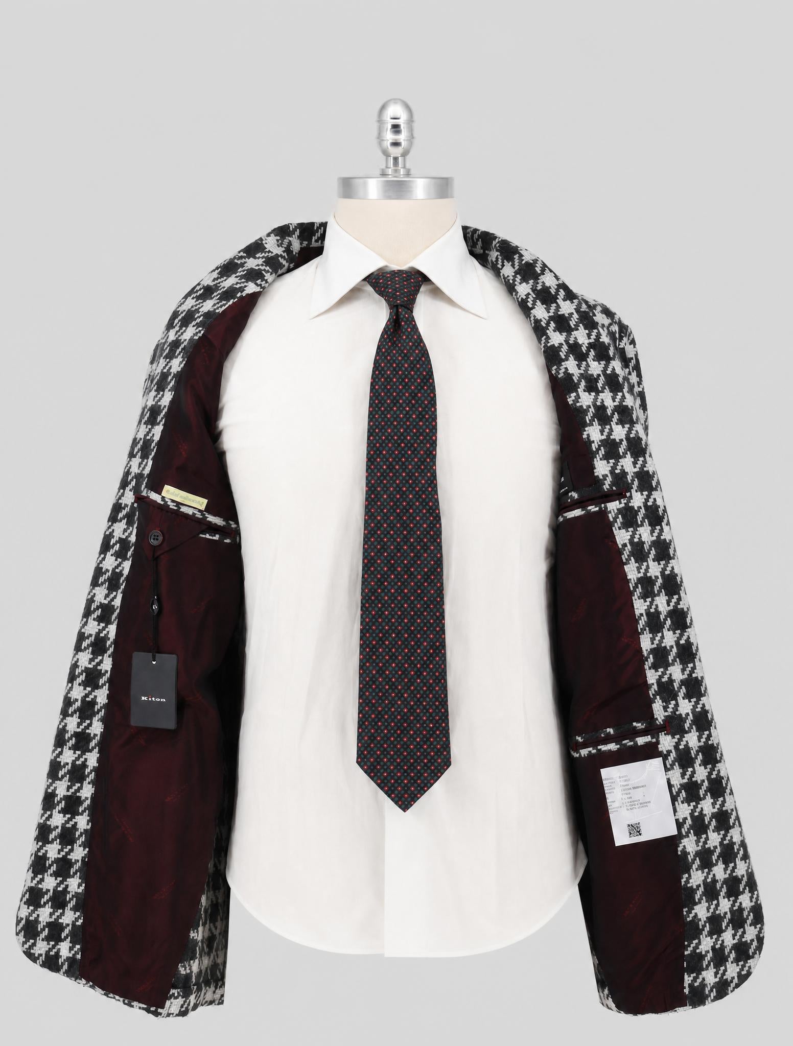 Kiton Gray Cashmere Blazer