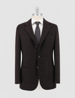 Kiton Brown Cashmere Blazer