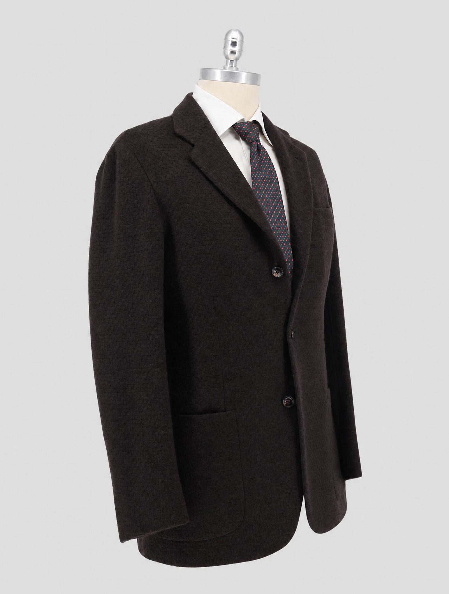 Kiton Brown Cashmere Blazer