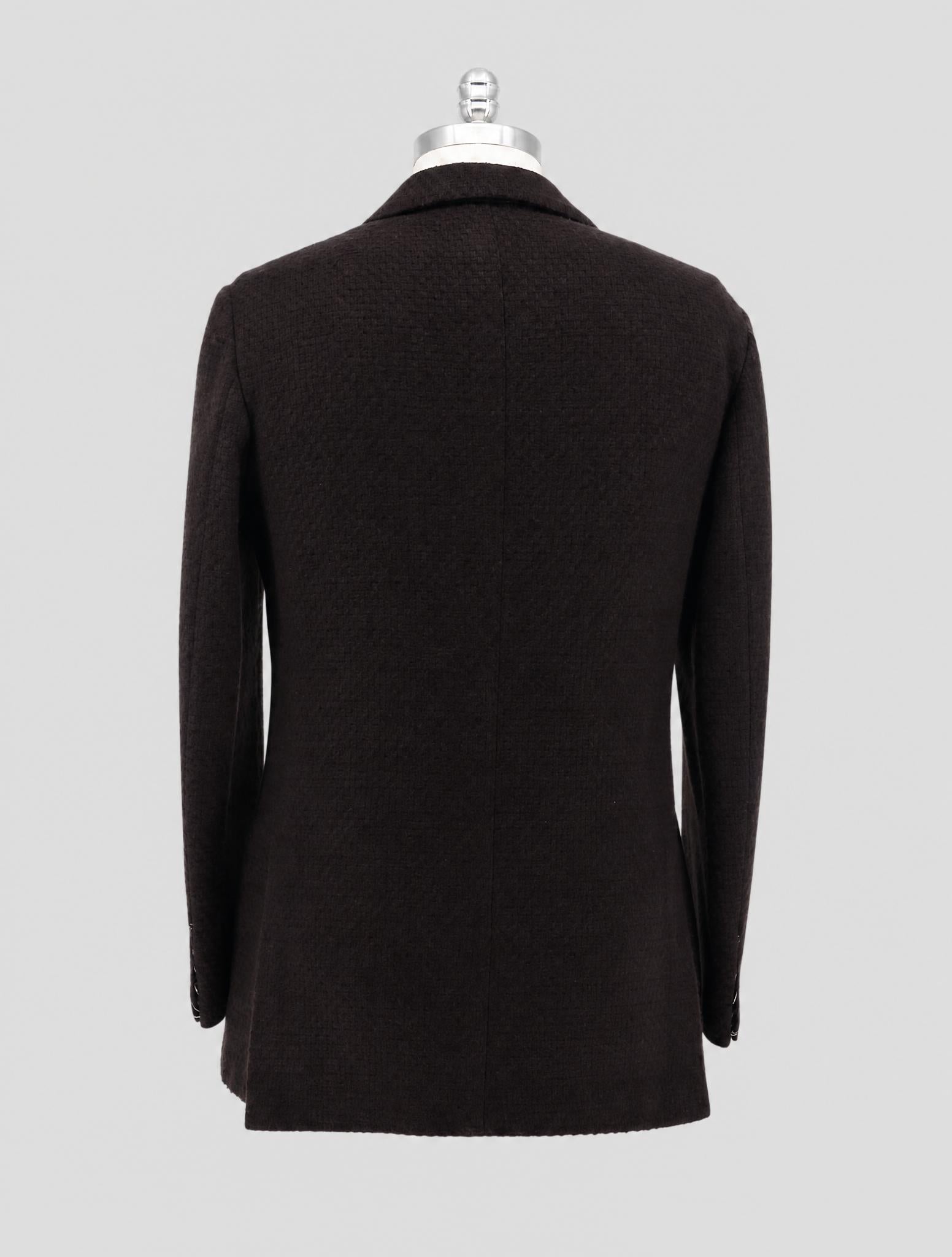 Kiton Brown Cashmere Blazer