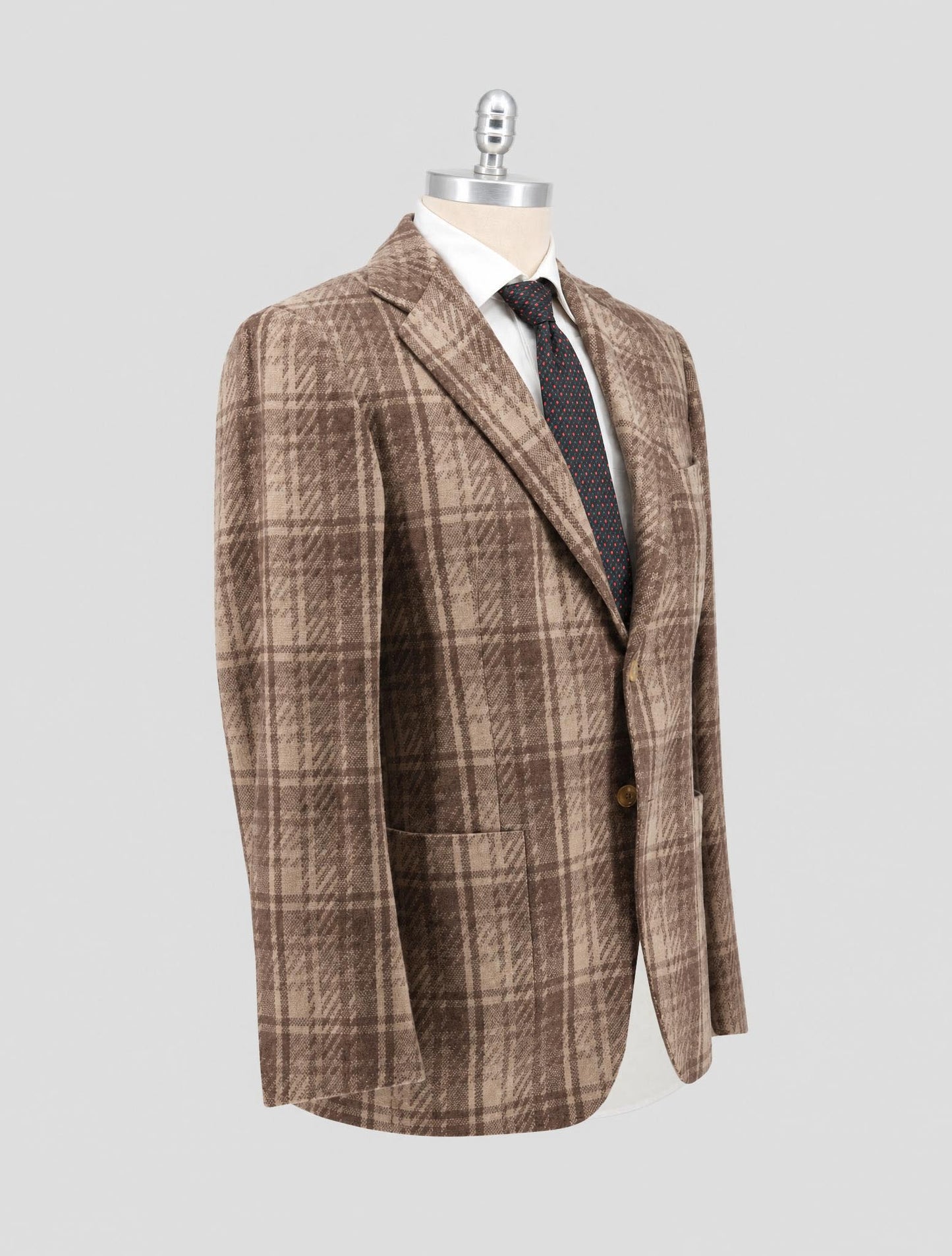 Kiton Brown Cashmere Blazer