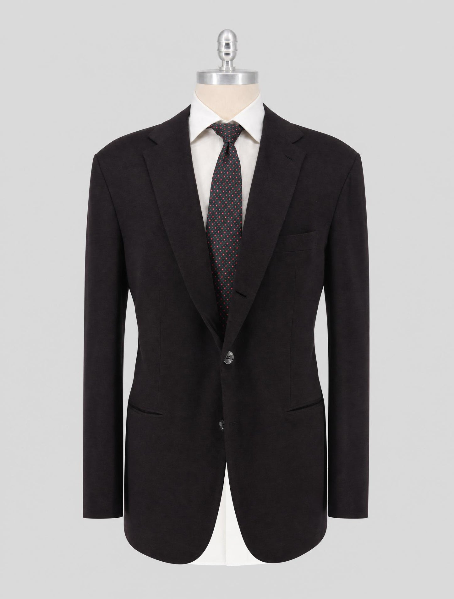 Kiton Brown Cashmere Silk Blazer