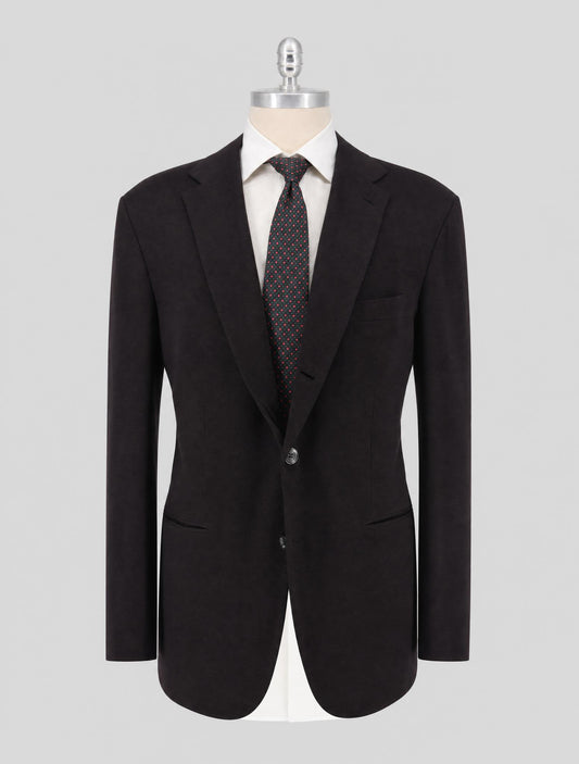 Kiton Brown Cashmere Silk Blazer