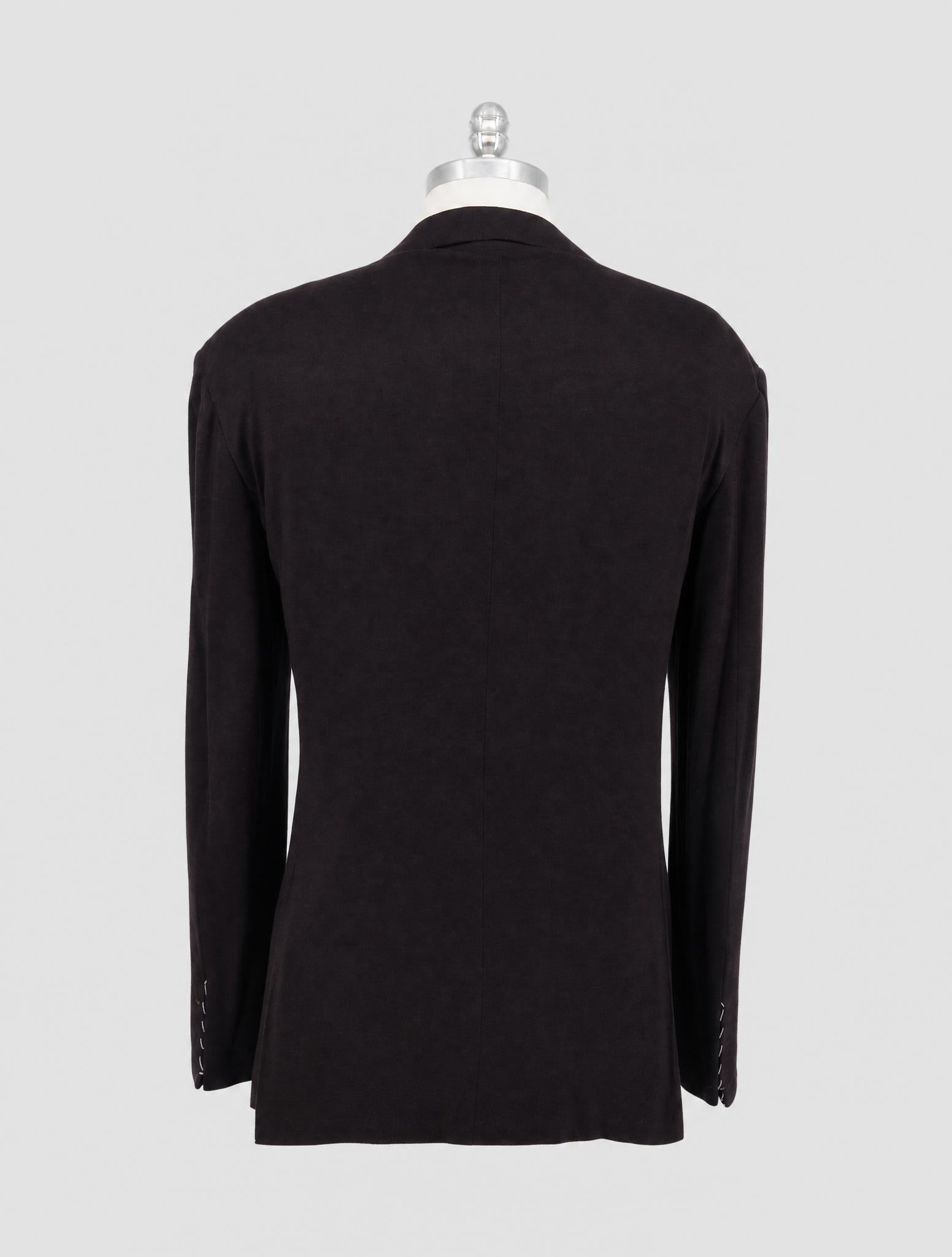 Kiton Brown Cashmere Silk Blazer