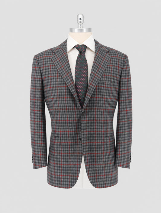 Kiton Multicolor Cashmere Blazer