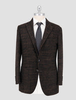 Kiton Brown Cashmere Silk Blazer