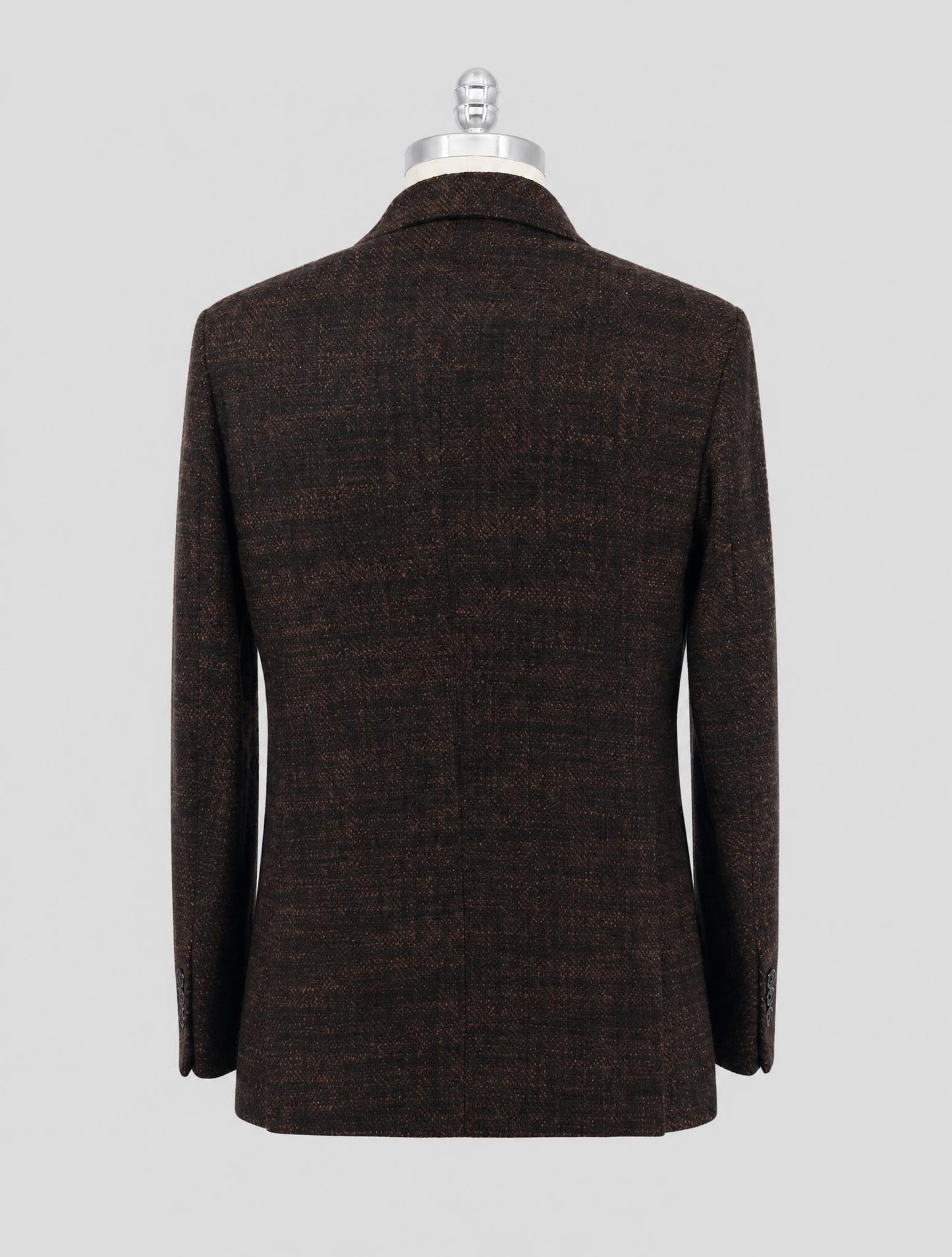 Kiton Brown Cashmere Silk Blazer
