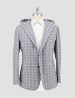 Kiton Knt Gray Virgin Wool Blazer